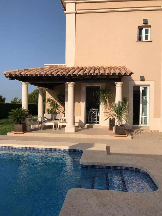 Villa Sierra Cortina Vistas Al Mar Alicante Exterior foto